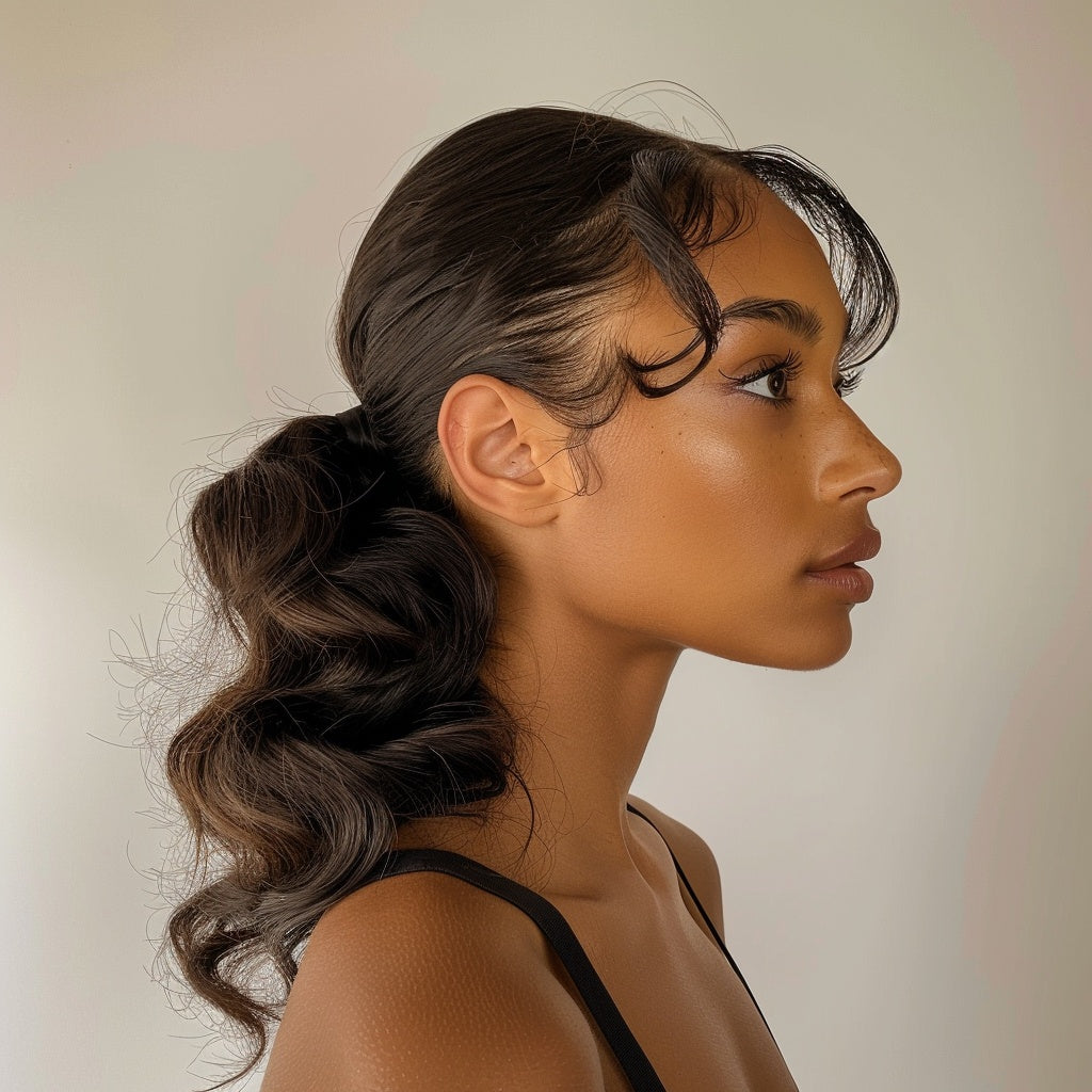 Kiki - bouncy 90's inspired clip in ponytail extension
