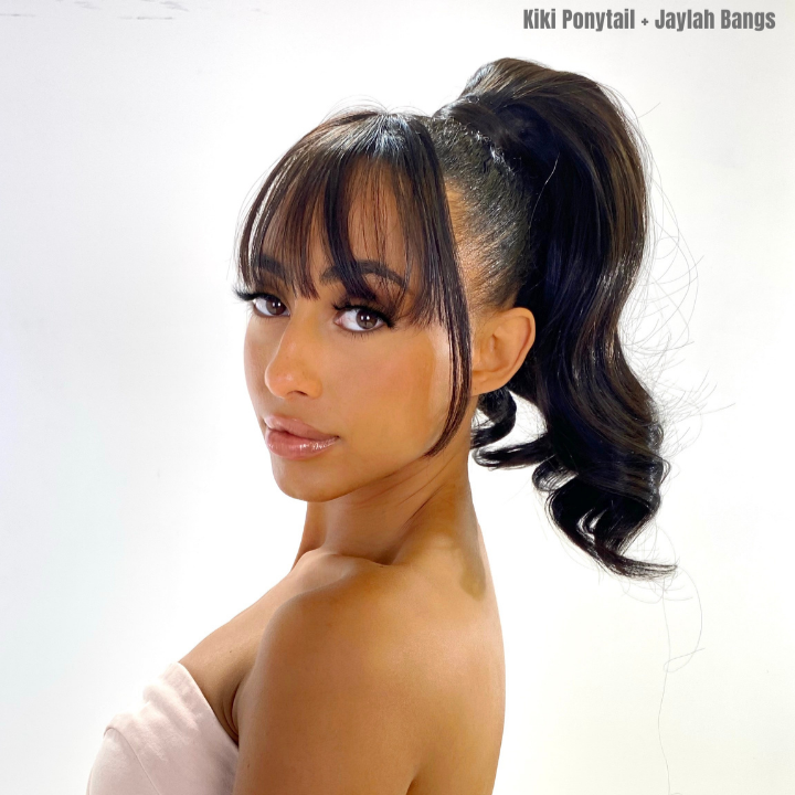 Kiki - bouncy 90's inspired clip in ponytail extension